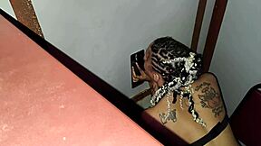 uhh, first time at glory hole, so nervouss...