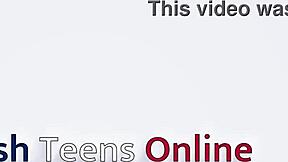 British Teen 18+ Lana Harding in Her First Homemade Scene