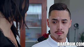 Stepmom Venus Seduces Juan for a Wild Halloween Hookup