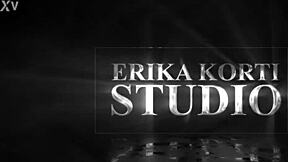 First DVP for teen Megan Love with perfect ass. She takes double vaginal and piss squirts from five huge cocks.