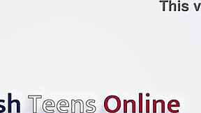 naughty college student gets spanked in close-up