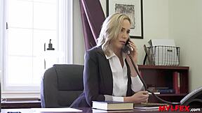 Protective stepmom at Mylfex takes on her boy’s wild friend with rough riding