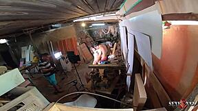 Behind The Scenes - First Orgasm Of My Niece Luara Amaral