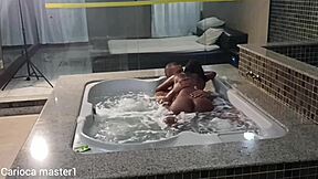 Novinha rides cock firmly in favela