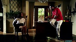 babe gets pussy ravaged in sweaty roleplay 😏