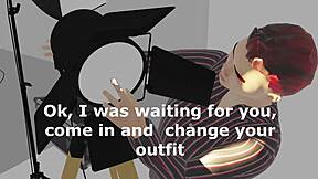 Chinese Top Model In Red Lingerie Will Fuck Her Photographer To Pay Her Photos Book