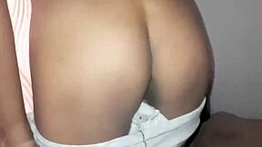 the young bride offers her fat ass and big tits for filling with cum