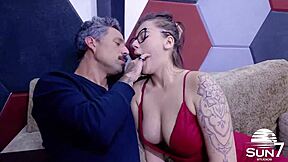 My stepfather gave me some slaps to then do something with my body.