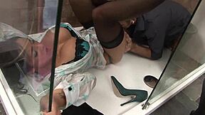 Romana Takes Hard Pounding In Shower With Deep Creampie Action