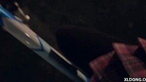 Is this a prank or are cameras watching Lilly Ford's tight teen action?