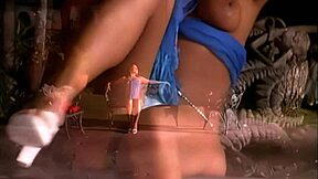 local chick takes two fingers in her ass and a big black cock deep in her throat