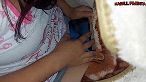 kinky brunette’s pussy craves wild homemade action