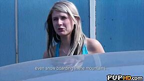 This Hot Teen Named Tracy Anderson Gets Fucked In Public Outdoors