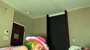 Can Petite Ebony Slut Handle Throat And Pussy Stretching From Bbc?