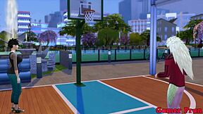 ฮินาตะและเพื่อนๆ เล่นเกมกับมาดาระ เสื้อผ้าตกออก จู่ๆก็พุ่งน้ำรัก