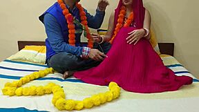 Newlywed Desi Girl's First Night Deepthroat