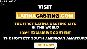 Shy latina teen hunts for job, ends up taking anal instead