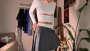 Trying on all my sexy skirts for a hot haul