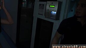 Who knew cash machine leads to pale teen's extreme blowjob domination? 😲