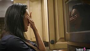 Dirty Stepdaughter Fucks Like Her Big-Tits Mom!