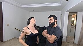 Black Personal Spreading Cute Wife's Ass for Big Cock Fuck Without Condom