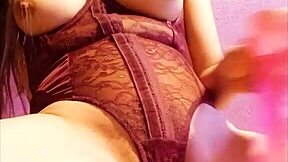 Beautiful Streamer Leaks Pack with Dildo, Corset, Wet Pussy, Tits