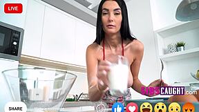 Intense Bareback Riding with Step Family