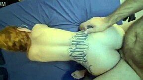 Man, slamming that pink bare pussy feels so good, just a quick hard ride with her on top