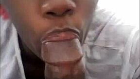 Hot Sloppy Head Sextape: Suck Cum and Spread on Big Tits for Stepdad