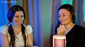 My twin-sister Elena from Moscow joins me to please you in bed!