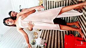 First rough fuck for tinder hookup. Desi rumpa21's wet pussy contrasts softly.