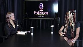 Naomi Campos dominates in sheer red, so hot! 🔥