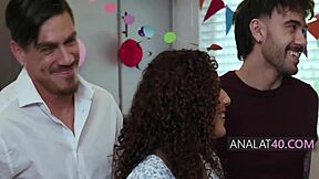 Hey, birthday step family, let’s gang up for wild bum action tonight!