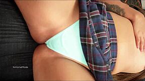 Shh, Don't Scream as He Enters Wrong Hole!