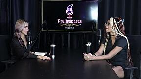 Naomi Campos dominates in sheer red, so hot! 🔥