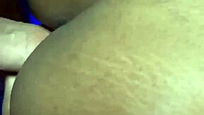 fucking that sexy ebony brunette's fat ass until it's gaping wide