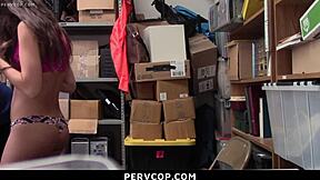 lily adams believed concealing merchandise pervcop