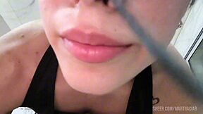 Teen Wants Hard Fucking and Neck Grab