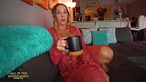 That sound of you fucking her got step mom horny, kymber leigh