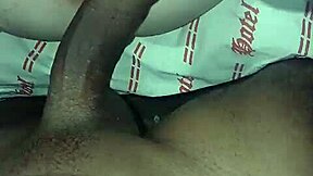 Latina moans on big black cock