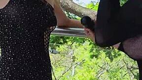 slamming hard with my friend on the balcony, pure lesbian heat