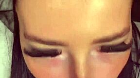 Watch this horny british girl play with her toys alone?