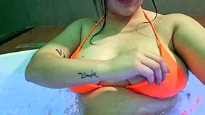 Slut Wife Fucks Stranger in Jacuzzi While Husband Watches. Her Ass Gets Pounded Doggy Style by Pool.