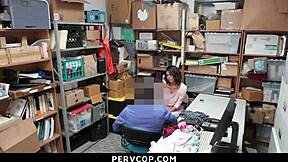 LP Officer Alerted Of Teen 18+ Roaming Suspiciously In Store - Pervcop!