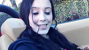 Black-haired teen 18+ pounded hard