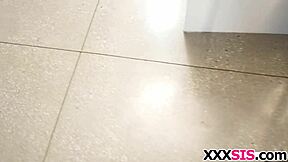 Blonde Stepsis Lily Rader Takes a Hard Banging in Homemade Teen Action