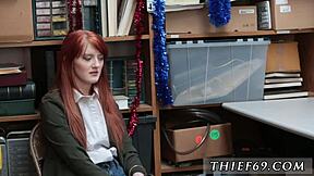 Is this petite teen a human blowjob machine in bondage?