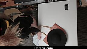 Grandmother and Teen Caught and Punished by LP Officer!