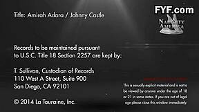 Amirah Adara's office romance: deepthroat and anal with boss's big cock 😈. Shaved brunette moans