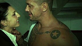 His Wife Brings Blonde with Stunning Ass for Juicy Dinner